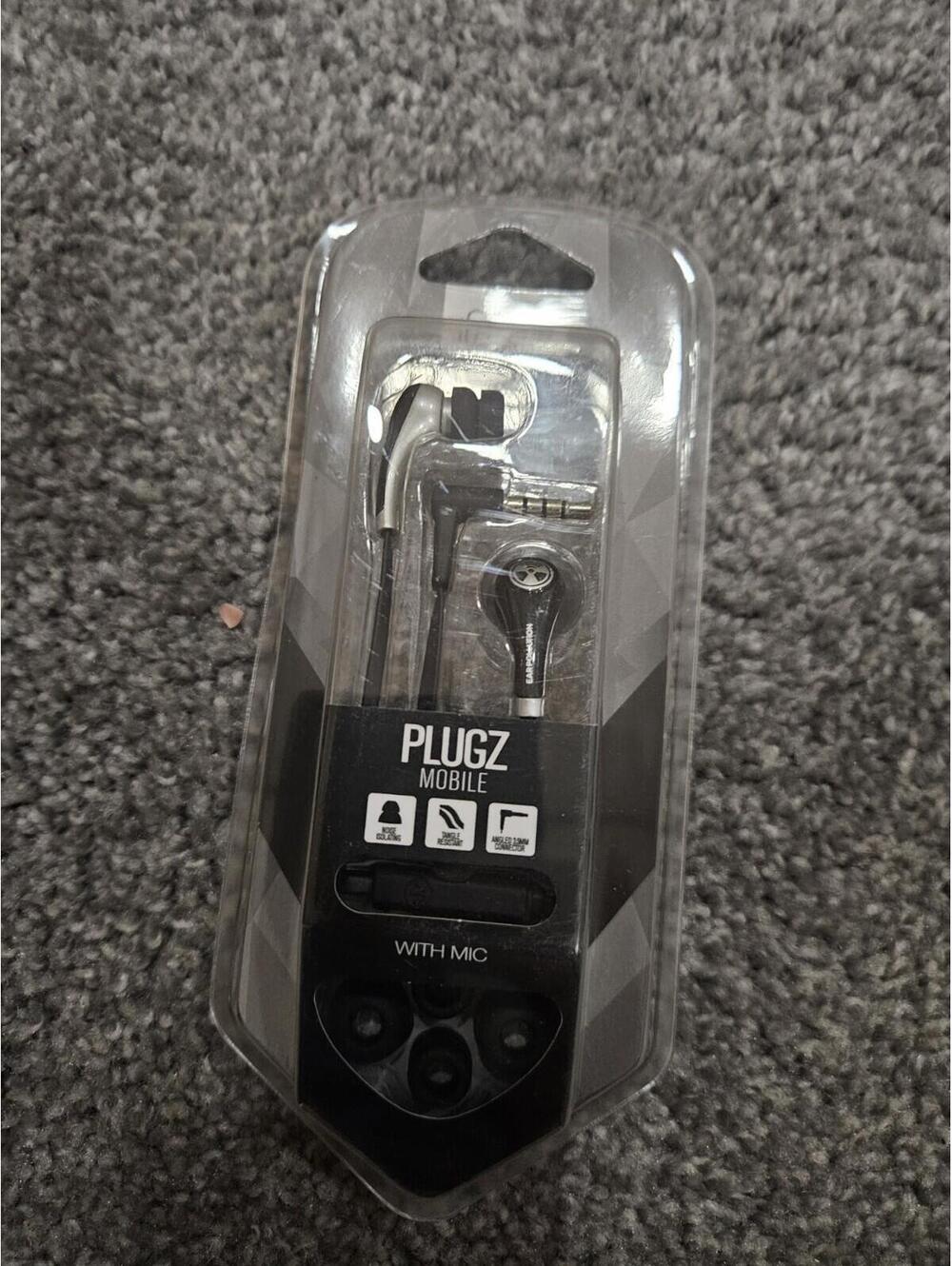 Ifrogz Plugz Wired Earbuds Black
